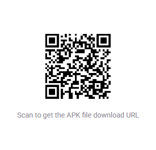 QR code — scan on your phone to open the ElectroSync app download folder
